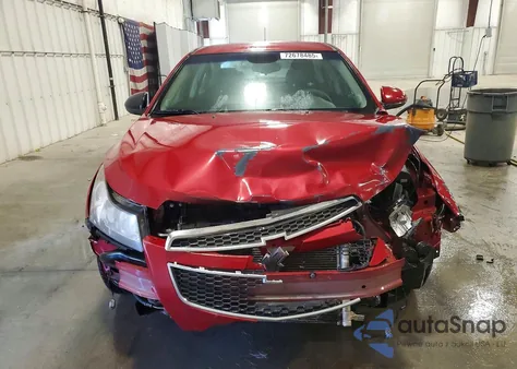 2012 Chevrolet Cruze Lt z USA, uszkodzony, nr VIN 1G1PF5SC4C7408555